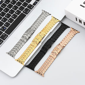 starlight Stainless steel watch band is suitable for Apple Ultra watch Iron Man element new watch band 38/40/41/42/44/45/49mm