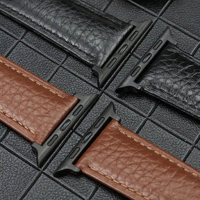 Genuine Luxury Leather Strap manufacturer 38/42/49mm replacement leather watch bands For Apple Watch smart watch band