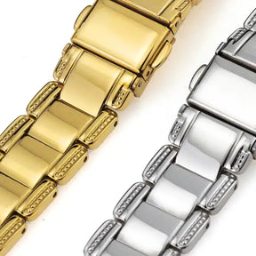 Factory manufacturer For apple watchband accessories charms custom strap for apple watch 38mm 42mm stainless steel watch band