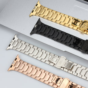 starlight Stainless steel watch band is suitable for Apple Ultra watch Iron Man element new watch band 38/40/41/42/44/45/49mm