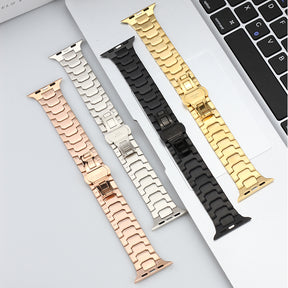 starlight Stainless steel watch band is suitable for Apple Ultra watch Iron Man element new watch band 38/40/41/42/44/45/49mm