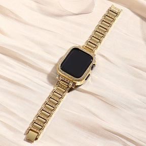 New metal jewelry buckle diamond case watch strap one Apple Watch with women's sales exploded