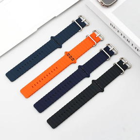 2022 Newest official same Ocean band for apple watch 8 Ultra silicon strap 49mm 45mm 41mm for Apple Watch Ultra Serie 8 7 6 5