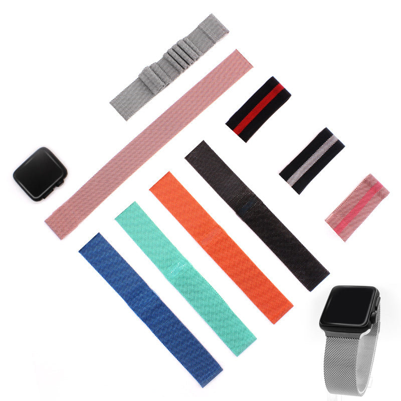 Milanese watchband compatible with Apple WATCH SE/6/5/4/3/2/1/ series, Metal band Apply to IWatch 38mm 40mm 42mm 44mm
