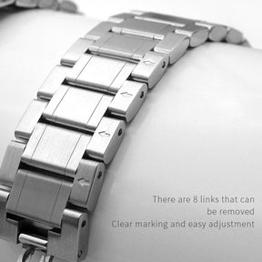 Stainless steel metal watchband is suitable for Longines watch,12mm 13mm 14mm 15mm 16mm 17mm 18mm 19mm 20mm 21mm 22mm 23mm 24mm series wristband