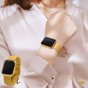 Milanese strap compatible with Apple Watch band 38mm 40mm 42mm 44mm man/women bracelet Apply to IWatch 6/5/4/3/2/1/ series