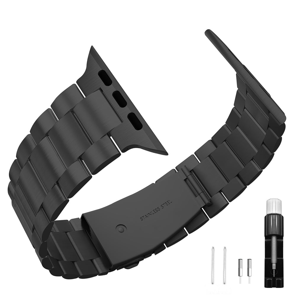 Stainless steel sport band is compatible with the apple Watch series 5/4/3/2/1 Iwatch replacement band for men/women
